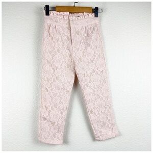 NWT Liv Kids Pink Lace‎ Pants Size 5/6